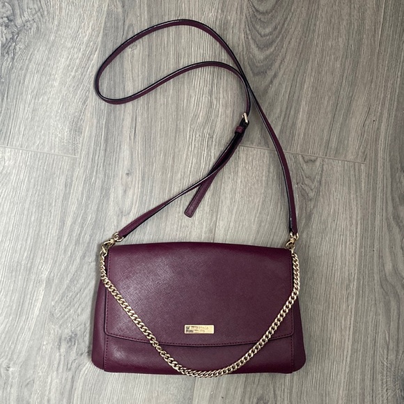 kate spade Handbags - Kate Spade New York laurel Greer deep plum crossbody